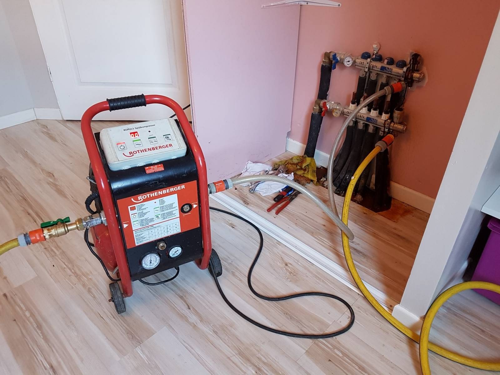 Tuzla Protherm Hermetik Şofben Petek Temizliği